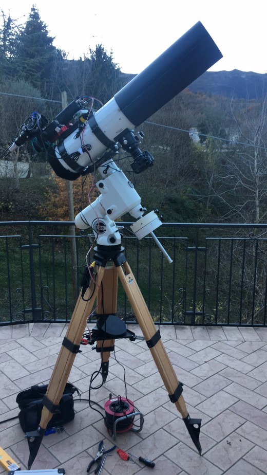 Setup TS 150/600 f/4 - EQ6